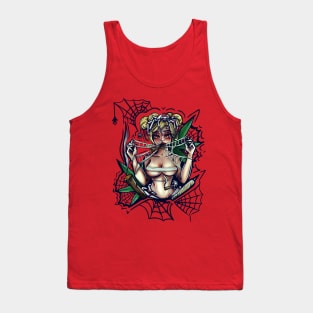 White Widow Tank Top